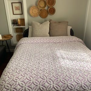 𝕍𝕚𝕟𝕥𝕒𝕘𝕖 boho lavender bed cover